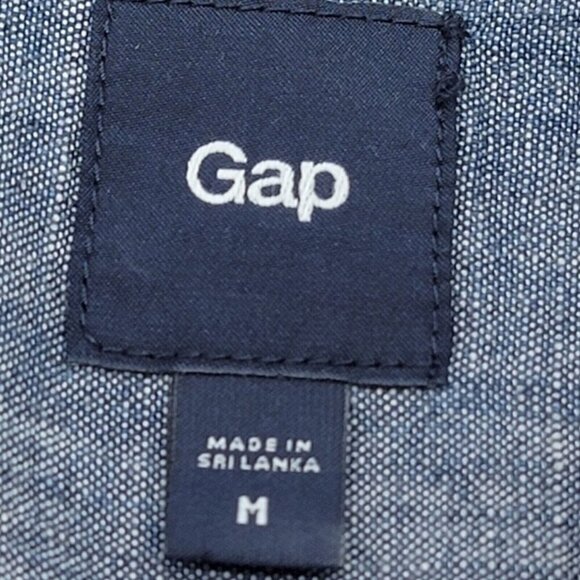 Gap Shirt Mens M Multicolor Plaid Pearl Snap Cotton Western Rancher Preppy Rodeo - Picture 8 of 9